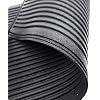 Non-Slip Outdoor Boot Scraper Mat, Heavy Duty Rubber Front Door Mat with Ribbed Dirt Scraper Surface, 60 x 40 cm